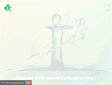 Tablet Screenshot of fazzini.sk
